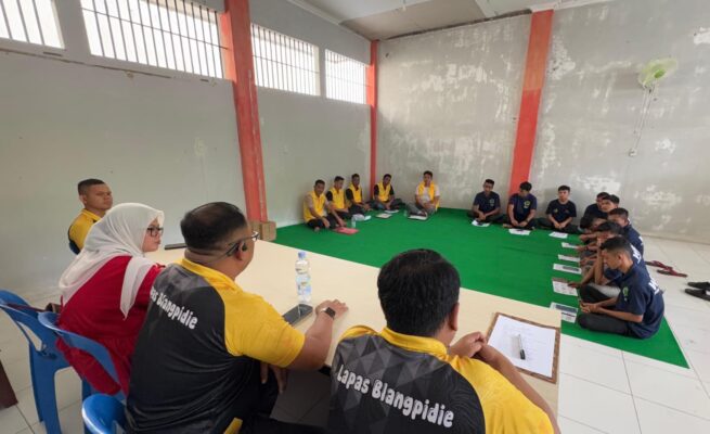 Lapas Blangpidie Luncurkan Program Rehabilitasi Narkoba untuk Warga Binaan