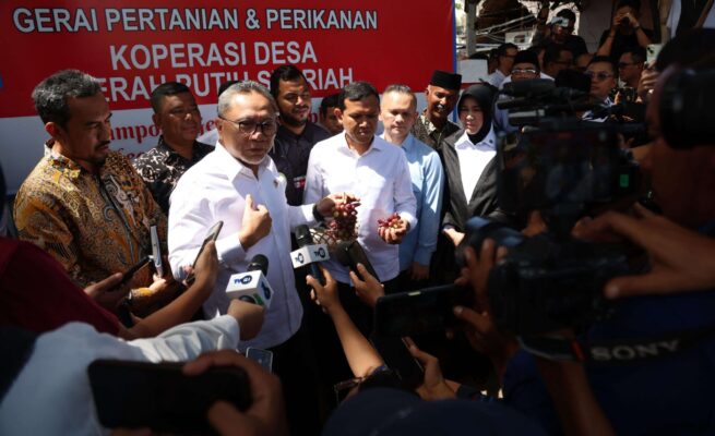 Menko Pangan dan Wagub Aceh Tinjau Koperasi Desa Merah Putih di Banda Aceh