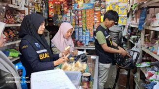 22.900 Batang Rokok Ilegal Diamankan Bea Cukai dan Satpol PP-WH Aceh