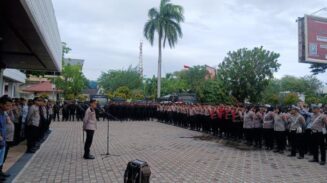 Polda Aceh Kerahkan 2.300 Personel Kawal Aksi Mahasiswa di Gedung DPRA