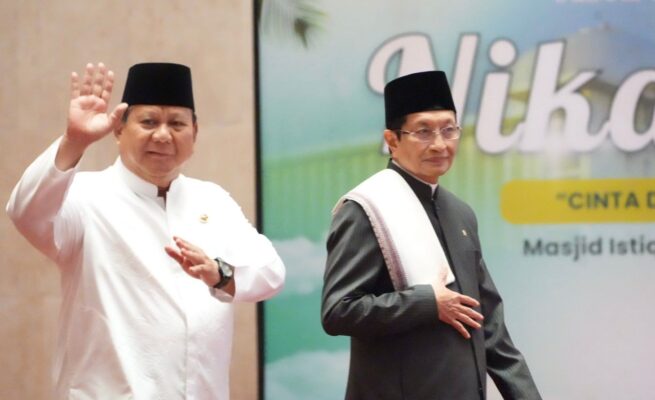 Di Hadapan Presiden, Menag Sampaikan Konsep Ekoteologi di Peringatan Maulid