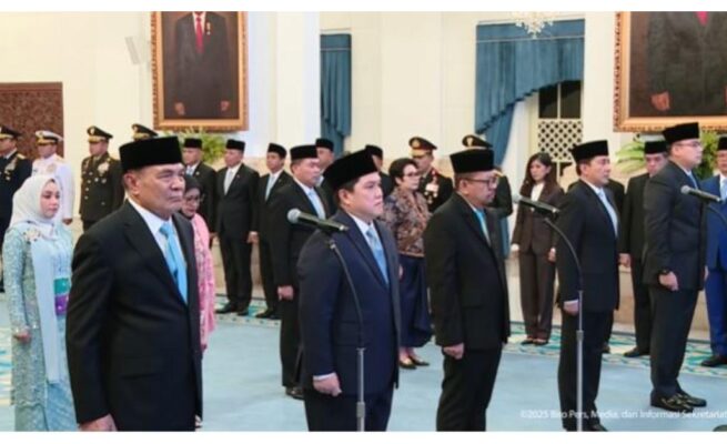Daftar Lengkap Menteri Baru Kabinet Merah Putih Usai Reshuffle Prabowo
