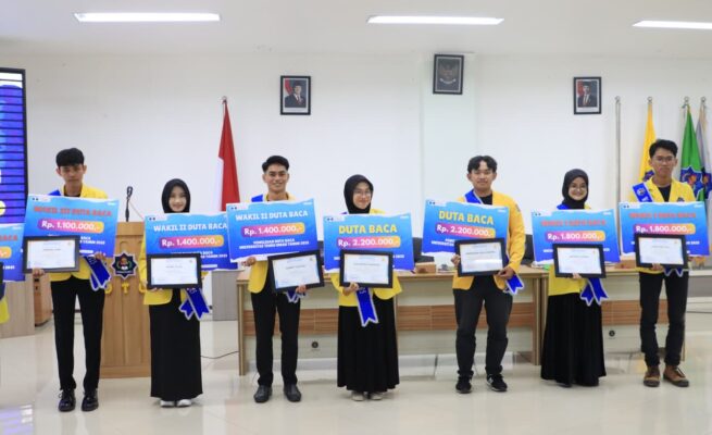 UTU Kukuhkan Duta Baca 2025, Dorong Mahasiswa Hadapi Tantangan Literasi Digital