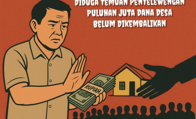 Dugaan Penyelewengan Dana Desa Palak Hulu, Uang Puluhan Juta Belum Dikembalikan