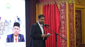 Gubernur Muzakir Manaf Lepas Kontingen Aceh ke PON Beladiri 2025 di Kudus