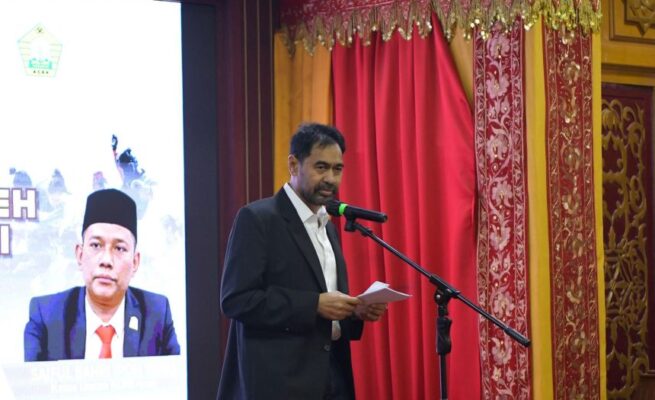 Gubernur Muzakir Manaf Lepas Kontingen Aceh ke PON Beladiri 2025 di Kudus