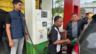 Pantau Distribusi BBM, Polres Abdya Pastikan Stok SPBU Masih Aman
