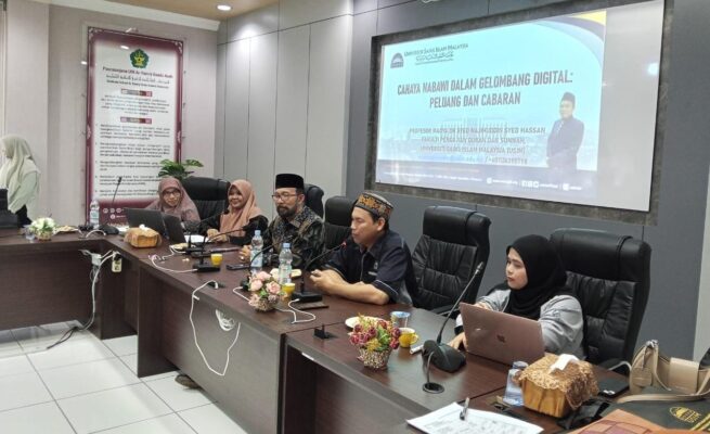 UIN Ar-Raniry dan USIM Malaysia Bahas Transformasi Kajian Hadis di Era Digital