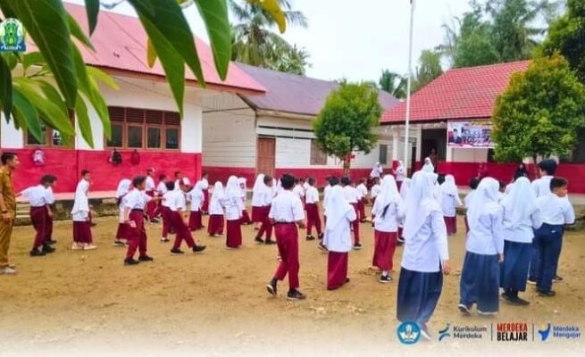 Sekolah di Daerah 3T Pulau Siumat Simeulue Belum Nikmati Program MBG