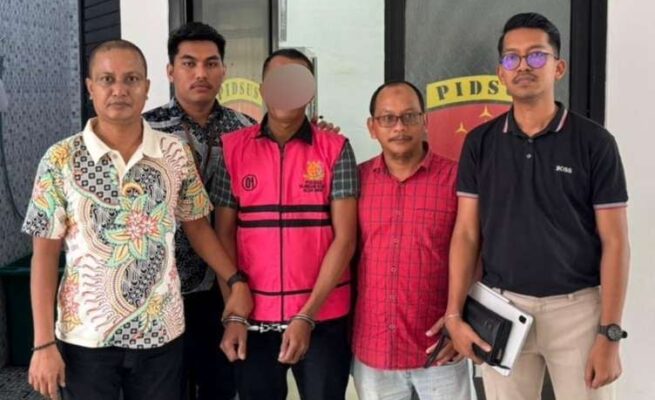 Korupsi Dana Desa Rp743 Juta, Mantan Pj Kades Siompin Resmi Ditahan Kejari Aceh Singkil