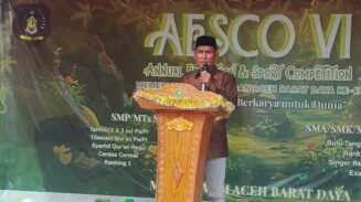 Tgk Mustiari Hadiri Penutupan Aesco VI, Tegaskan Pentingnya Ruang Kompetisi Bagi Pelajar Abdya