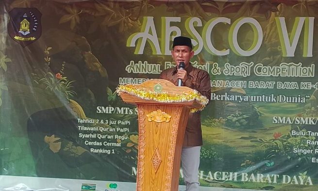 Tgk Mustiari Hadiri Penutupan Aesco VI, Tegaskan Pentingnya Ruang Kompetisi Bagi Pelajar Abdya