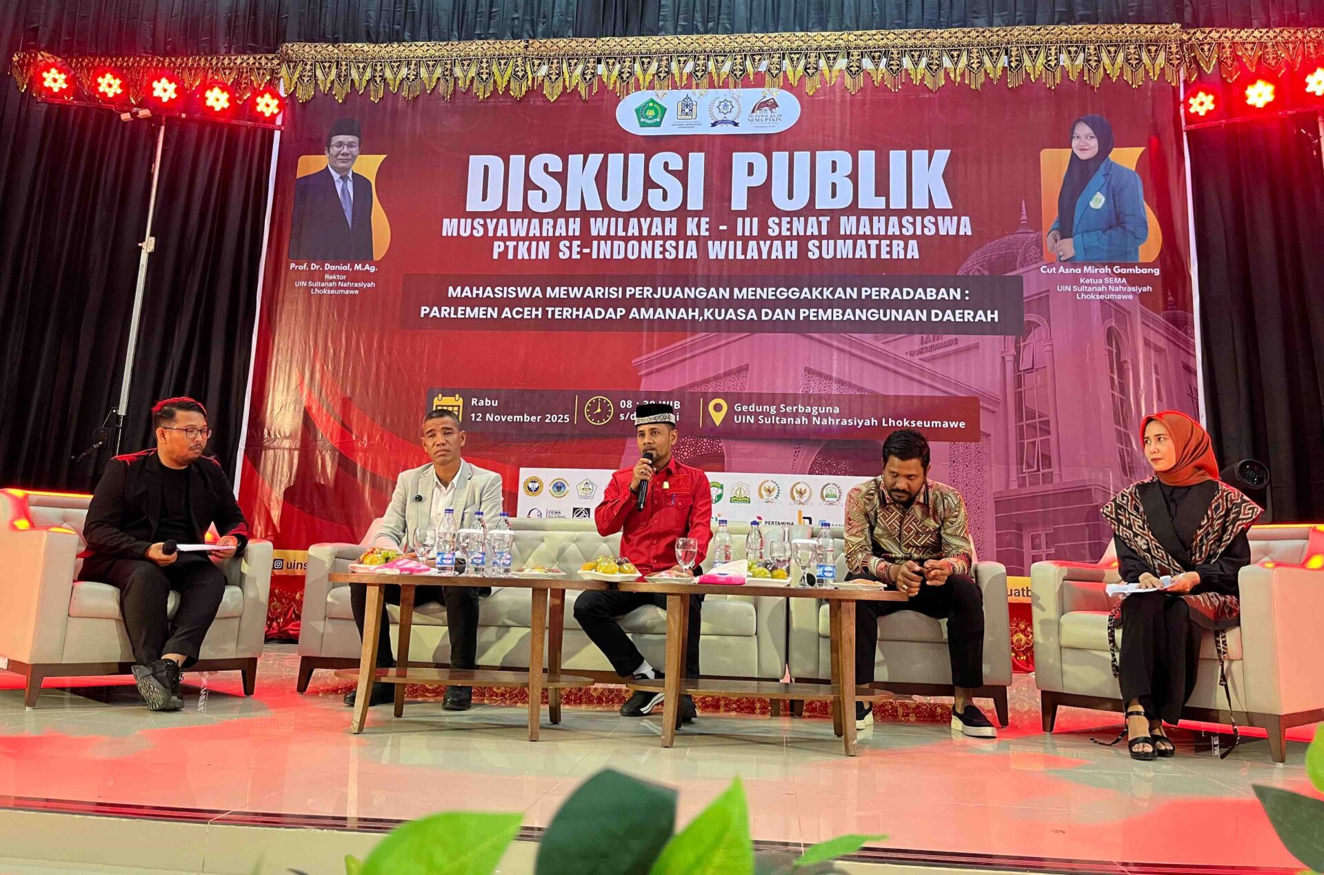 Tgk Muharuddin Dorong Mahasiswa PTKIN Jadi Penjaga Peradaban dan Moralitas Politik