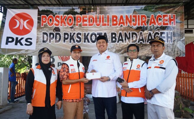 Fraksi PKS DPRK Banda Aceh Potong Gaji Desember untuk Bantu Korban Banjir Aceh