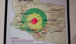 Status Gunung Burni Telong Naik ke Level Siaga, Warga Tiga Desa di Bener Meriah Mengungsi Sementara