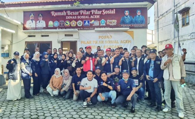 Pemerintah Aceh Lepas 60 Relawan Pilar Sosial Bantu Korban Banjir Aceh Tamiang