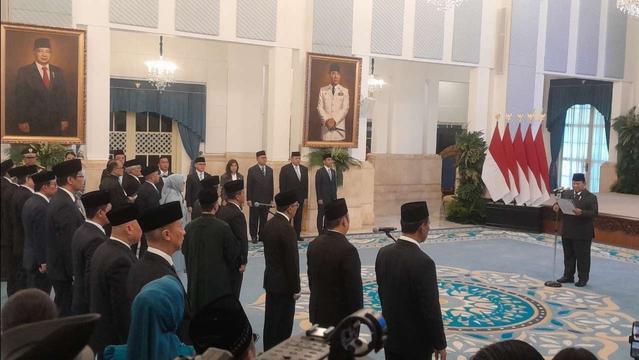 Presiden Prabowo Lantik 15 Anggota Dewan Energi Nasional Periode 2026–2030