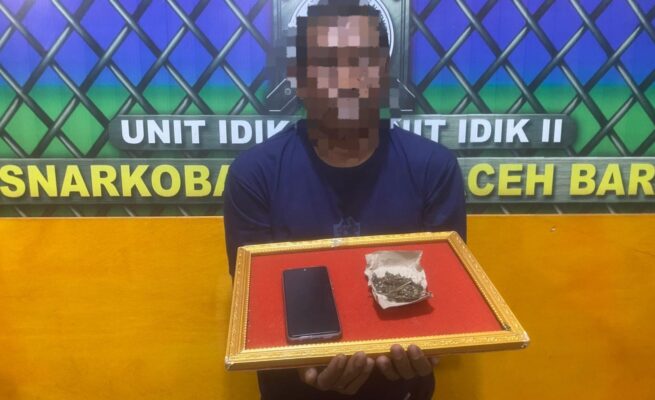 Simpan 6 Gram Ganja, Rumah Petani di Manggeng Digerebek Polisi