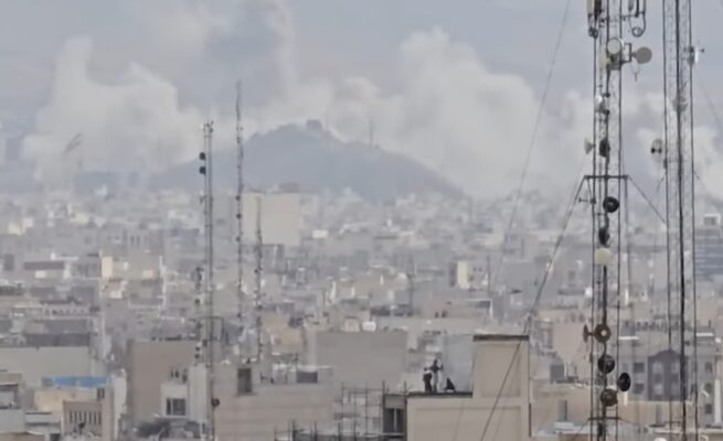 AS-Israel Serang Iran, Ledakan Guncang Tehran dan Wilayah Udara Ditutup