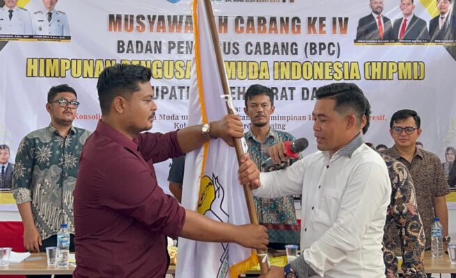 Akmal Al-Qarasie Pimpin HIPMI Abdya 2026–2029