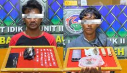 Modus Tukar Ganja dengan Sabu Terbongkar di Abdya, Dua Pemuda Ditangkap