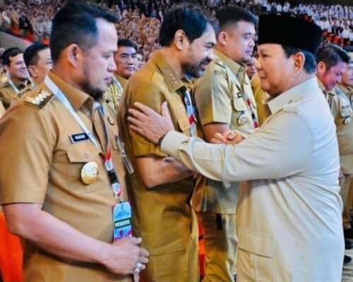 Mualem Hadiri Rakornas 2026, Prabowo Tekankan Sinergi Pusat dan Daerah
