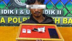 Kejar Pengendara Mencurigakan, Polisi Abdya Temukan Paket Sabu