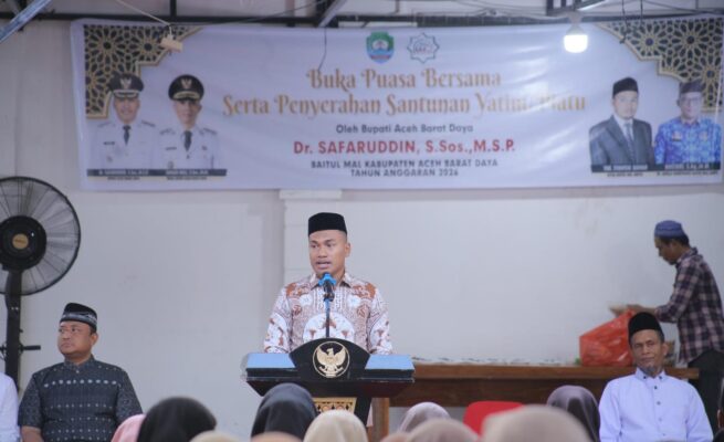 Bupati Safaruddin Minta Pejabat Abdya Santuni Anak Yatim, Targetkan Tak Ada yang Putus Sekolah