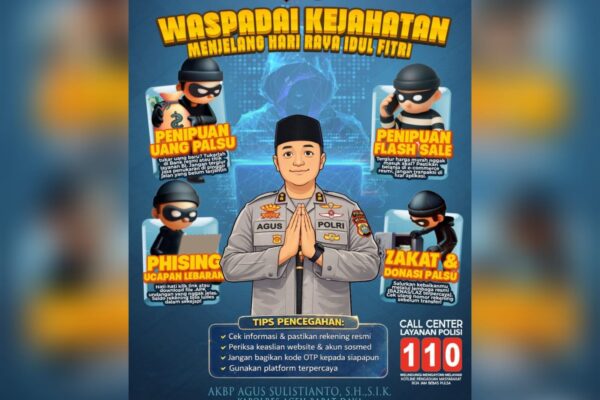 Jelang Idul Fitri, Kapolres Abdya Ingatkan Warga Waspada Penipuan Digital