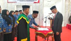 Darmawan Saputra Resmi Jabat Kabag Prokopim Abdya