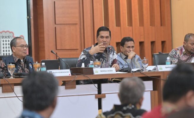 Sekda Aceh Tegaskan TKD Pascabencana Harus Tepat Sasaran dan Berdampak Langsung