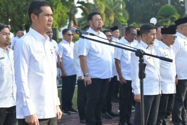 Apel Perdana Usai Idul Fitri, Sekda Aceh Ajak ASN Tingkatkan Kinerja dan Percepat Program