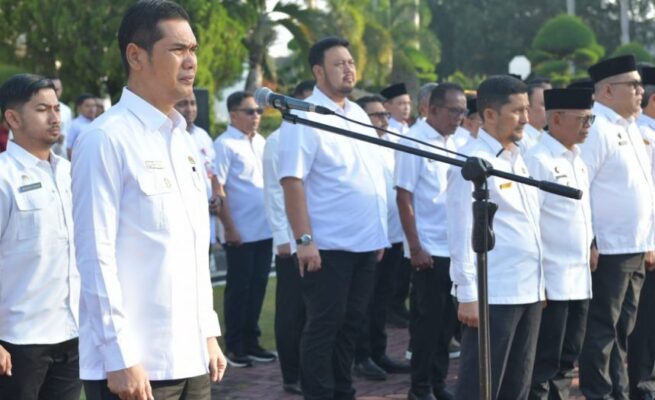 Apel Perdana Usai Idul Fitri, Sekda Aceh Ajak ASN Tingkatkan Kinerja dan Percepat Program