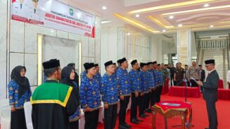 17 Pejabat Abdya Dilantik, Wabup Minta OPD Tinggalkan Ego Sektoral