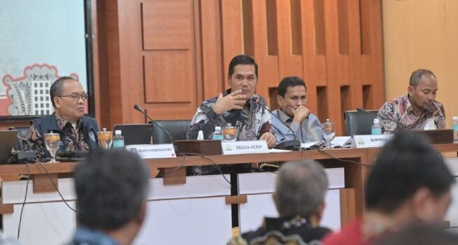 Sekda Aceh: TKD Pascabencana Harus Tepat Sasaran dan Berdampak Langsung