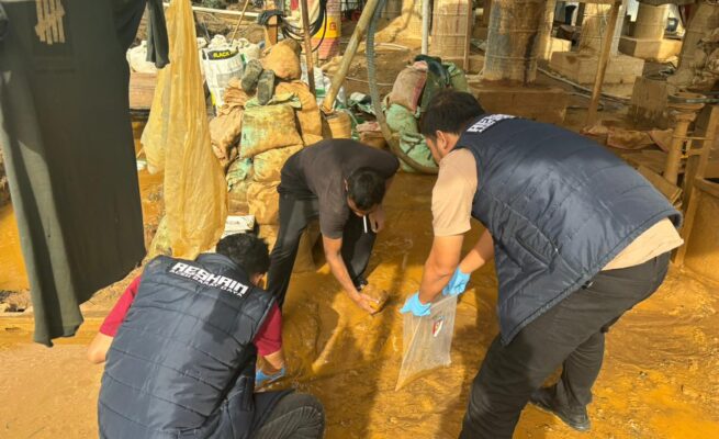 Luapan Limbah Tambang Emas di Babah Rot, Polisi Ambil Sampel untuk Uji Lanjut