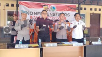 Polres Abdya Bongkar 4 Kasus Narkotika, 5 Tersangka Ditangkap dan 203 Gram Sabu Disita