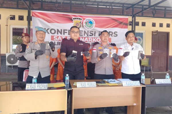 Polres Abdya Bongkar 4 Kasus Narkotika, 5 Tersangka Ditangkap dan 203 Gram Sabu Disita