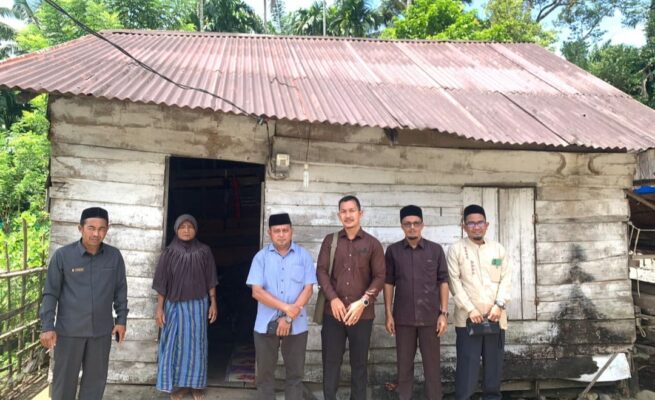 Baitul Mal Abdya Verifikasi Puluhan Rumah Duafa, Janda Miskin Tanggungan Anak Yatim Jadi Prioritas