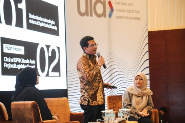 Jadi Pembicara di Forum Arsitek Dunia, Ketua DPRK Banda Aceh Tekankan Kota Tangguh Berbasis Risiko