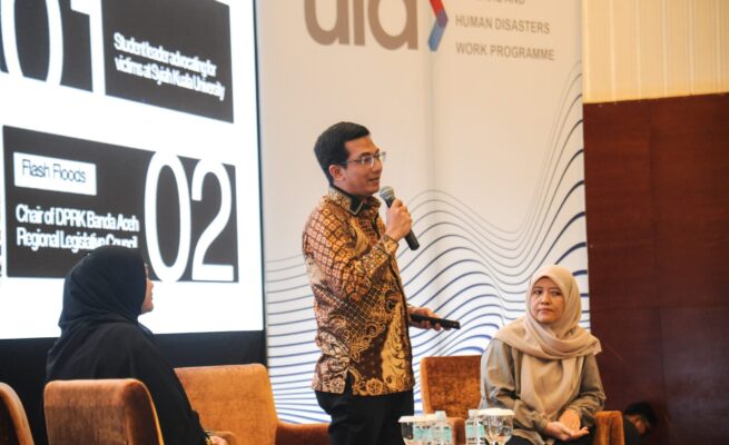 Jadi Pembicara di Forum Arsitek Dunia, Ketua DPRK Banda Aceh Tekankan Kota Tangguh Berbasis Risiko
