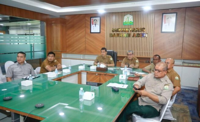 Siaga Hidrometeorologi, Sekda Aceh Instruksikan Mitigasi dan Evakuasi Dipercepat