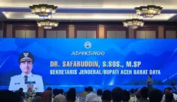 Bupati Safaruddin Dilantik Jadi Sekjen Aspeksindo 2025–2030