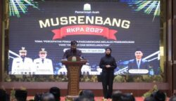 Musrenbang RKPA 2027 Dibuka, Mualem: Aceh Butuh Rp40 Triliun untuk Pemulihan