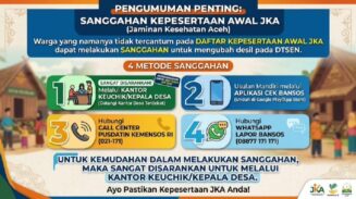 Warga Aceh Tak Terdata JKA Diberi Kesempatan Sanggah, Pemerintah Sediakan 4 Jalur Mudah