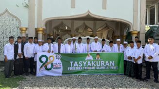 Tasyakuran Milad ke-98, PERTI Abdya Ziarahi Makam Para Ulama