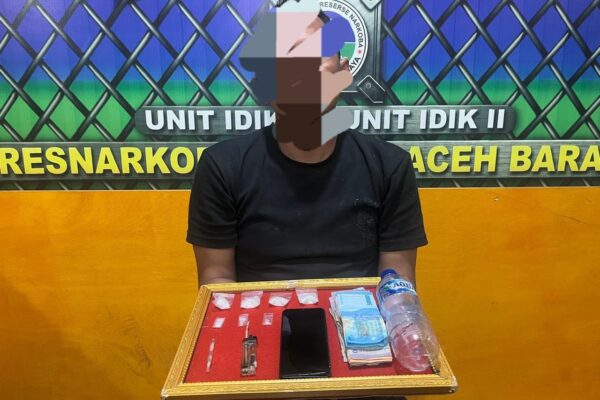 Satresnarkoba Abdya Dalami Jaringan Narkotika usai Penangkapan di Pondok Kebun