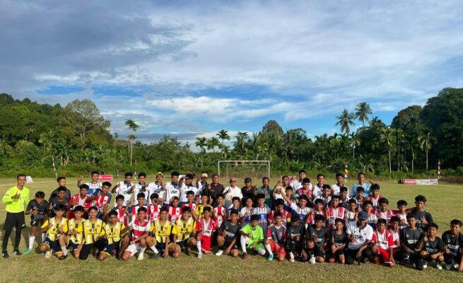 Buka Turnamen Bola U-15, Abi Roni Ajak Generasi Muda Jauhi Judi Online