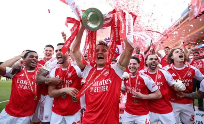 Arsenal Juara Liga Inggris, West Ham Resmi Terdegradasi ke Championship