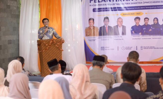 Ketua DPRK Banda Aceh Motivasi Mahasiswa Samatiga: Jangan Minder Jadi Anak Kampung